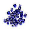 Faceted Cube Glass Cabochons GGLA-L007C-06-2
