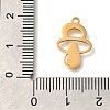201 Stainless Steel Pendants STAS-R136-22G-3