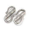 Non-Tarnish 304 Stainless Steel S-Hook Clasps STAS-N103-113P-2