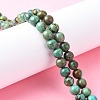 Natural HuBei Turquoise Beads GSR8mmC111-4
