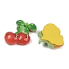 Fruit Opaque Resin Cabochons CRES-A060-02-2