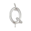 304 Stainless Steel Letter Connector Charms LS-STAS-M108-01P-17-1