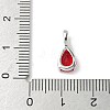 Brass Birthstone Pendants KK-D372-02G-07-3