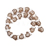 Baking Paint Glass Enamel Beads LAMP-R004-07H-2