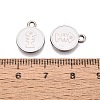 Rack Plating Alloy Enamel Pendants ENAM-N070-01A-01P-01-3
