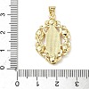Brass Pendants KK-Q068-38G-3