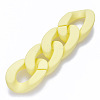 Opaque Spray Painted Acrylic Linking Rings OACR-S036-001B-I04-2