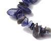 Natural Sodalite Stretch Bracelets BJEW-JB11147-09-4