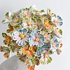 Hand-Painted Ceramic Flower Stems with Iron Stem PR-CBAD4A8-01-1