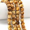 Natural Gold Tiger Eye Beads Strands G-C267-A11-1