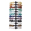 12Pcs Natural & Synthetic Gemstone Chips Stretch Bracelets For Women Men BJEW-JB11341-2