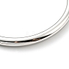 Non-Tarnish 304 Stainless Steel Simple Thin Plain Bangle for Women BJEW-B064-02P-2