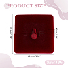 Velvet Jewelry Packing Boxes for Big Pendants CON-WH0085-226A-01-2