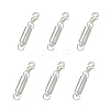 Brass Magnetic Clasps Converter KK-TAC0001-01S-1