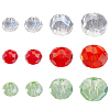 15Strands 12 Styles Electroplate Glass Beads Strands EGLA-PA0001-11-7
