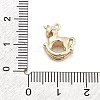 Brass Micro Pave Cubic Zirconia Pendants LS-KK-M306-06G-02-3