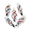 Handmade Lampwork Pendants LAMP-N025-02B-1