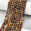 Natural Tiger Eye Beads Strands X-G-M399-03C-01-2