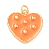 Real 18K Gold Plated Brass Pendants KK-L206-012G-10-2