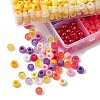 1620Pcs 36 Style Transparent & Opaque Plastic Beads KY-YW0001-42-2