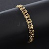 7MM 304 Stainless Steel Twisted Chain Bracelets SA-CBA2696-06G-2