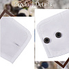Removable Cotton Wrist Cuffs with Resin Button AJEW-WH20077-020A-5