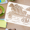 Plastic Drawing Painting Stencils Templates DIY-WH0396-480-3