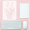 6Pcs 6 Styles PET Hollow Out Drawing Painting Stencils DIY-WH0394-0314-3