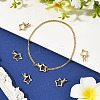 6Pcs Brass Lobster Claw Clasps KK-SC0007-16-5