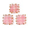 Handmade Gold Sand Lampwork Beads LAMP-L082-01C-1