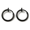 304 Stainless Steel Clip-on Earrings EJEW-P232-01EB-1