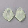 Transparent Frosted Acrylic Pendants MACR-S371-03A-728-2