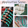 50Pcs Handmade Tibetan Style Beads TIBEB-SP0001-21-7