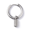 Non-Tarnish 304 Stainless Steel Hoop Earrings LS-STAS-B030-03C-1