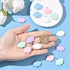 15Pcs 5 Colors Resin Pendants RESI-YW0005-57-3
