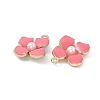 Alloy Enamel Charms ENAM-A141-01G-04-2