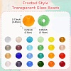 1920Pcs 24 Colors Transparent Glass Beads EGLA-YW0003-07-3