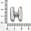 304 Stainless Steel Pendants STAS-S166-01P-08-3