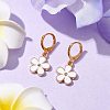 Alloy Enamel Earrings for Women EJEW-JE05802-2