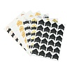 12Pcs 6 Styles Retro Hot Stamping Paper Photo Corner Self-Adhesive Stickers AJEW-CJ0001-53-9