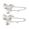 Trillium 304 Stainless Steel Safety Pins Brooch Findings SA-CBA098D-14C-P01-1
