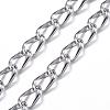 Tarnish Resistant 304 Stainless Steel Curb Chain Bracelets BJEW-P064-28P-3