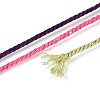 30M Segment Dyed Macrame Cotton Cord OCOR-T018-01C-3