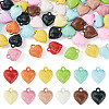 50Pcs Baking Paint Acrylic Pendants OACR-TA0004-83A-2