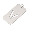 304 Stainless Steel Pendants STAS-M115-01P-V-2