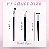 3Pcs 3 Styles Eye Lashes Cosmetic Brushes MRMJ-LP0001-11-2
