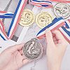 Zinc Alloy Football Medals NJEW-GA0001-01-5