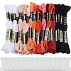 3 Sets 3 Style 6-Ply Polyester Embroidery Floss OCOR-GF0003-41A-1