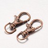 Alloy Swivel Lobster Claw Clasps X-E168-NFR-2