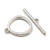 Brass Toggle Clasps KK-A223-04P-3